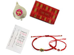 El Regalo 2PCs Evil Eye Rakhi Combo for Brother & Nephew - Rakhi Combo Set for Bhai & Bhatija or Bhatiji (1 Adult & 1 Kid Rakhi) (Rakhi Combo-3)