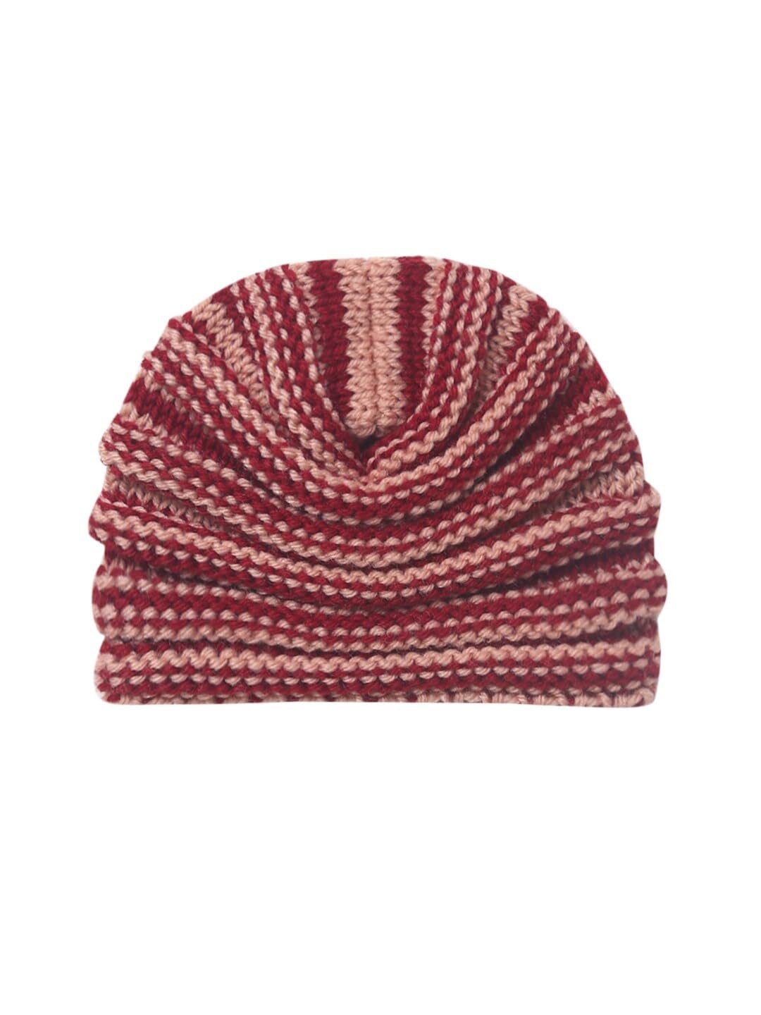 EL REGALO Unisex Kids Wool Beanie Red