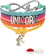 El Regalo Multi-layered Unicorn Infinity Love Charm Rakhi for Brother/Sister/Niece/Nephew with Roli Chawal in Rakhi Gift Box (Multi Unicorn)