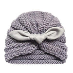 El Regalo Kid's Wool Cap (Pack Of 1) (Earheadband_Grey_0 Months-6 Months)
