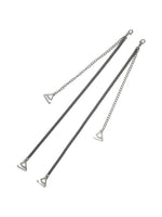 El Regalo Black Metal Anti Allegric Adjustable Bra Straps