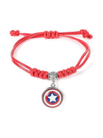 El Regalo Kids Superhero/Cartoon Character Unisex Bracelets for Girls & Boys (Red Avenger)