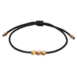 El Regalo 1 PC Feng Shui Handmade String Bracelet - Tibetan Unisex Bracelet for Girls/Boys/Men & Women (Black String Bracelet)