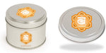 El Regalo Sacral Chakra Tin Candle/Svadhisthana Chakra Aromatherapy/Meditation Chakra Candles: Fragrances: Ylang Ylang