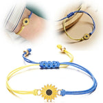 El Regalo 1PC Minimalist Sunflower Rakhi for Bhai/Brother/Niece/Nephew - Designer Rakhi with Roli-Chawal Shagun Pack, Rakhi Message Card in Rakhi Gift Box