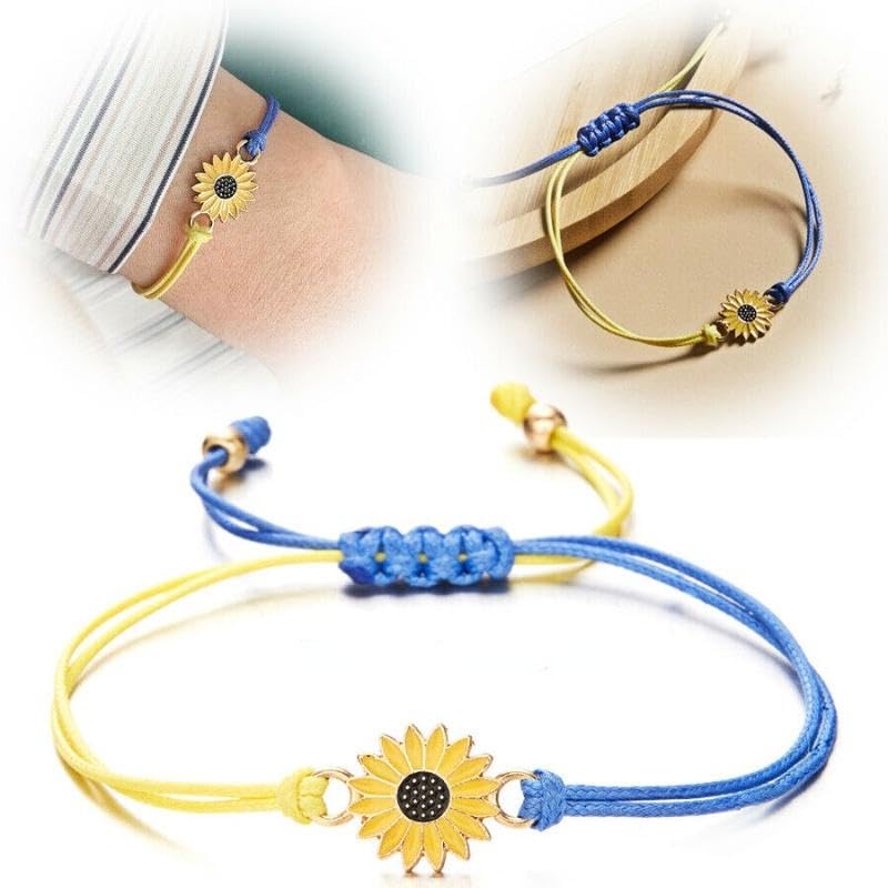 El Regalo 1PC Minimalist Sunflower Rakhi for Bhai/Brother/Niece/Nephew - Designer Rakhi with Roli-Chawal Shagun Pack, Rakhi Message Card in Rakhi Gift Box
