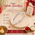 El Regalo Rakhi for Babies/Toddler/Baby Brother- Bracelet Rakhi for Baby Brother with Roli Chanwal, Message Card in Rakshabandhan Box (Style-4)
