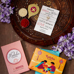 El Regalo 1 PC Heart Evil Eye Nazaria Rakhi for Brother- 1 PC Rakhi, Shagun Pack & Rakhi Message Card in Gift Box - Rakhi for Bhai/Bhabhi/Bhatija/Bhatiji (White Heart Evil Eye)