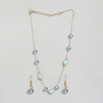 El Regalo Kids Jewelry Combo Set of 2 Necklaces & 2 Earrings Pairs- Shimmering Crystals Beads Necklace & Earrings Jewelry Set for Kids/Girls & Teens (Option-3)