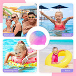 El Regalo 2 PCs Kids Swimming Caps Set- Silicone Swimming Hat for Girls Boys Waterproof Bathing Caps for Long & Short Hair with Unicorn, Astronaut, Heart, Fairy Mermaid (Unicorn & Mermaid)