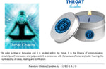 El Regalo Throat Chakra Tin Candles | Vishuddha Chakra Aromatherapy/Meditation Candles | Fragrances: Sandalwood