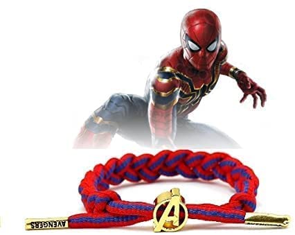 El Regalo Superhero Braided Rakhi -1 PC Rakhi, shagun, Rakshabandhan Message Card & Rakhi Box- Adjustable Unisex Superhero Rakhi for Bhai/Brother/Nephew (Superhero Rakhi Option-5)