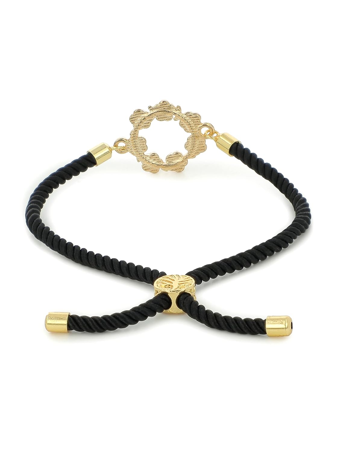 El Regalo Fancy 1PC Evil Eye Rakhi with Roli Chawal & Rakhi Message Card - Lucky Protection Rakhi to Avoid Negative Energies for Brother/Sister-in-Law/Niece or Nephew (Style-1)