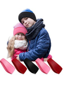 EL REGALO Pack Of 6 Chill Wrap Headband for Kids/Girls/Boys- Winter Warm Headbands for Kids