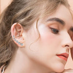 El Regalo 5 Pairs Unisex Stud Earrings Set, Hypoallergenic Cubic Zirconia 316L Earrings Stainless Steel CZ Earrings 3-8mm for Girls/Boys/Men & Women