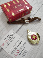 El Regalo Kids Rakhi- 1PC beautiful Hand Knitted Animals Kids Rakhi with, Rakhi Card in Rakhi Gift Box- Unique Adjustable, Soft, Knitted Rakhi for Babies/Toddlers/Kids (Bear Knitted Rakhi)
