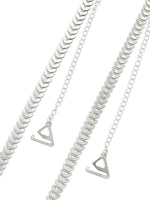 El Regalo Silver-Toned Bra Straps and Extender