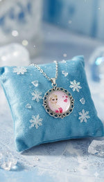 El Regalo Enchanted Tales Princess Pendant Necklace for Girls & Toddlers - Magical Character Jewelry for Birthdays, Parties & Gifting (Style-3)
