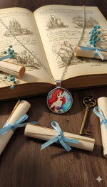 El Regalo Enchanted Tales Princess Pendant Necklace for Girls & Toddlers - Magical Character Jewelry for Birthdays, Parties & Gifting (Style-13)