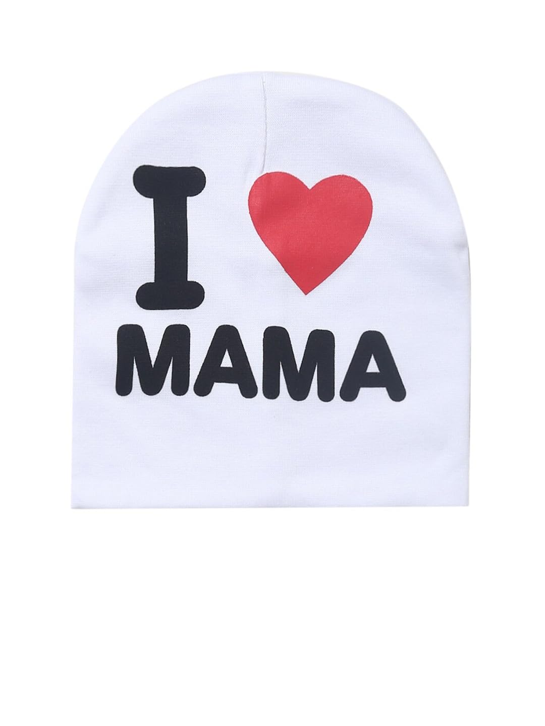 EL REGALO Unisex Kids Pack of 2 Printed Beanie White