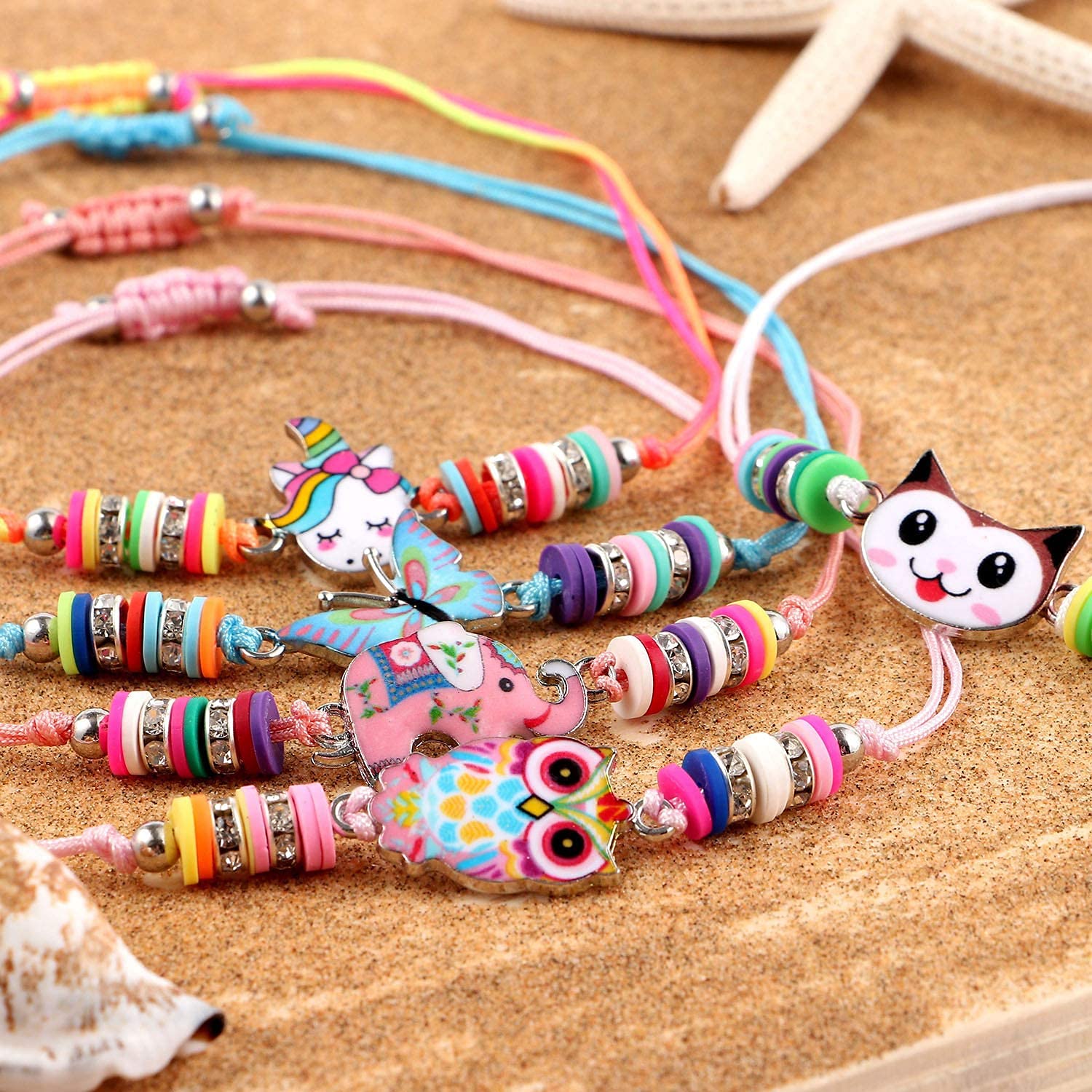 El Regalo beautiful Kids Rakhi for Boys & Girls Adjustable Kids Bracelet Rakhi with Butterfly/Heart/Cat/Elephant/Turtle/Flamingo and Other Charms (Dolphin)