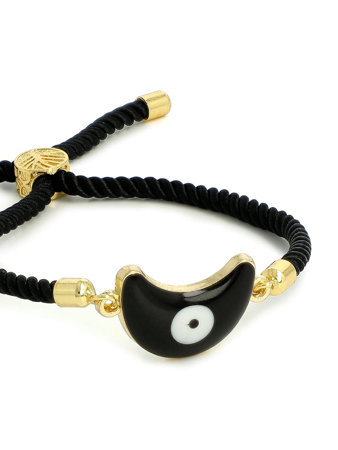 El Regalo Statement1PC Evil Eye Rakhi with Roli Chawal & Rakhi Message Card in Gift Box- Lucky Protection Rakhi to Avoid Negative Energies for Brother/Sister-in-Law/Niece or Nephew (Option-6)