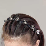 El Regalo Sparkle Glitter Sequin Stretch Headband for Babies, Kids & Teens (Silver)