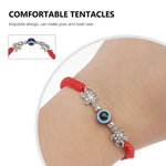 El Regalo 2PCs Evil Eye Rakhi Combo Set for Bhai-Bhabhi or Bhai-Bhatija/Bhatiji- Eye Rakhis Set with Roli Chanwal, Rakhi Card in Rakhi Gift Box (Option-2)
