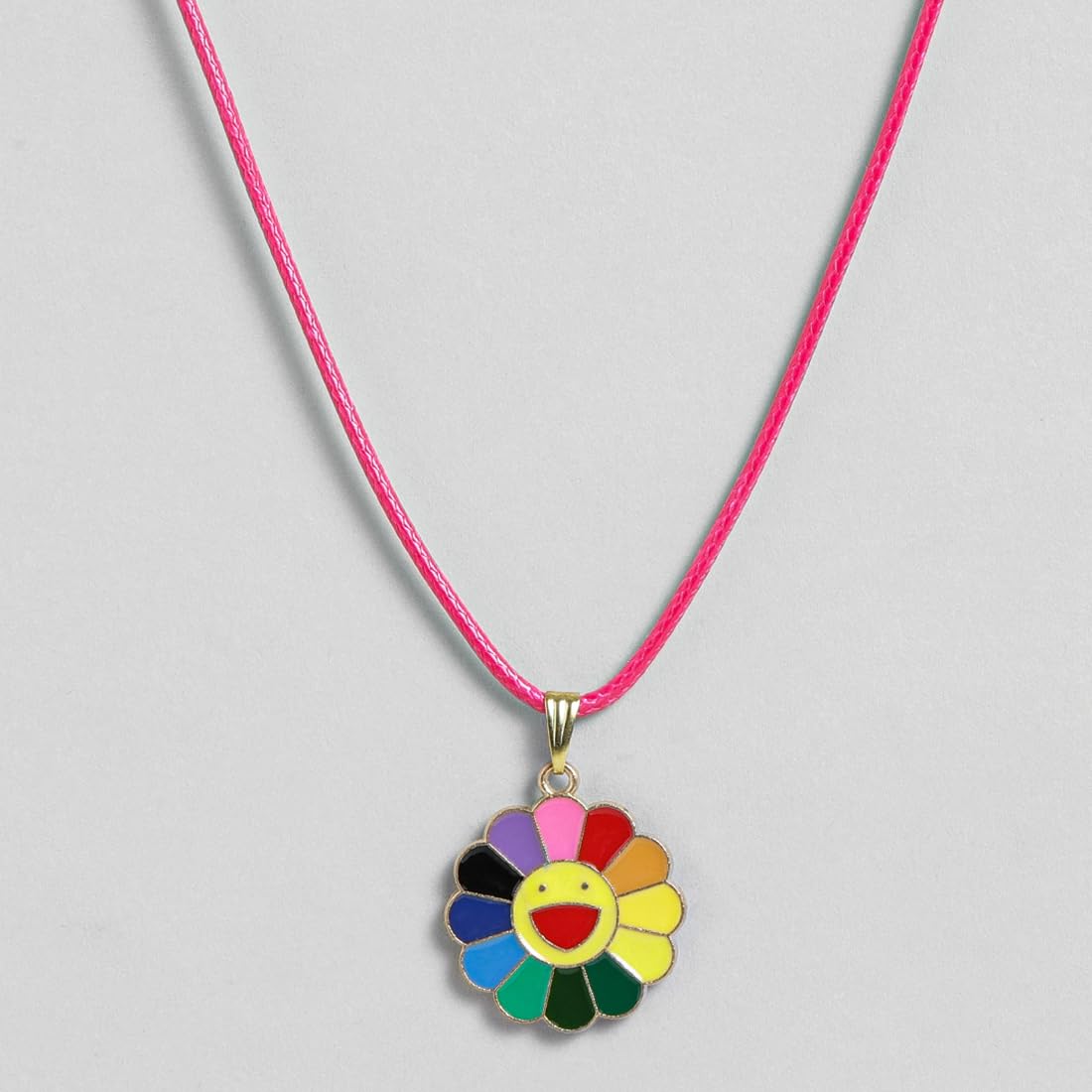 El Regalo 5 PCs Pendant Necklaces Combo Set for Girls/Kids/Teens & Women- Flowers, Pearls Shell, Rainbow, Unicorn, Star, Heart Charms Necklaces Combo (Unicorn, Rainbow, Star etc)