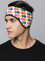 El Regalo 1 PC Winter Unisex Ear Warmer Headbands- Winter Earmuff Headbands for Adult Men, Women, Teens, Girls, Boys (Multi Polka Dots)