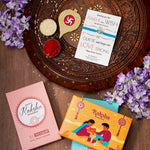 El Regalo 1 PC Evil Eye Nazaria Rakhi for Brother- Rakhi Gift Box with 1 PC Rakhi, Shagun Pack & Rakhi Message Card in Gift Box - Rakhi for Bhai/Bhabhi/Bhatija/Bhatiji (Sky Evil Eye Rakhi)