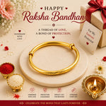 El Regalo Rakhi for Babies/Toddler/Baby Brother- Bracelet Rakhi for Baby Brother with Roli Chanwal, Message Card in Rakshabandhan Box (Style-3)