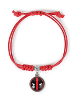 El Regalo Kids Superhero/Cartoon Character Unisex Bracelets for Girls & Boys (Red Deadpool)