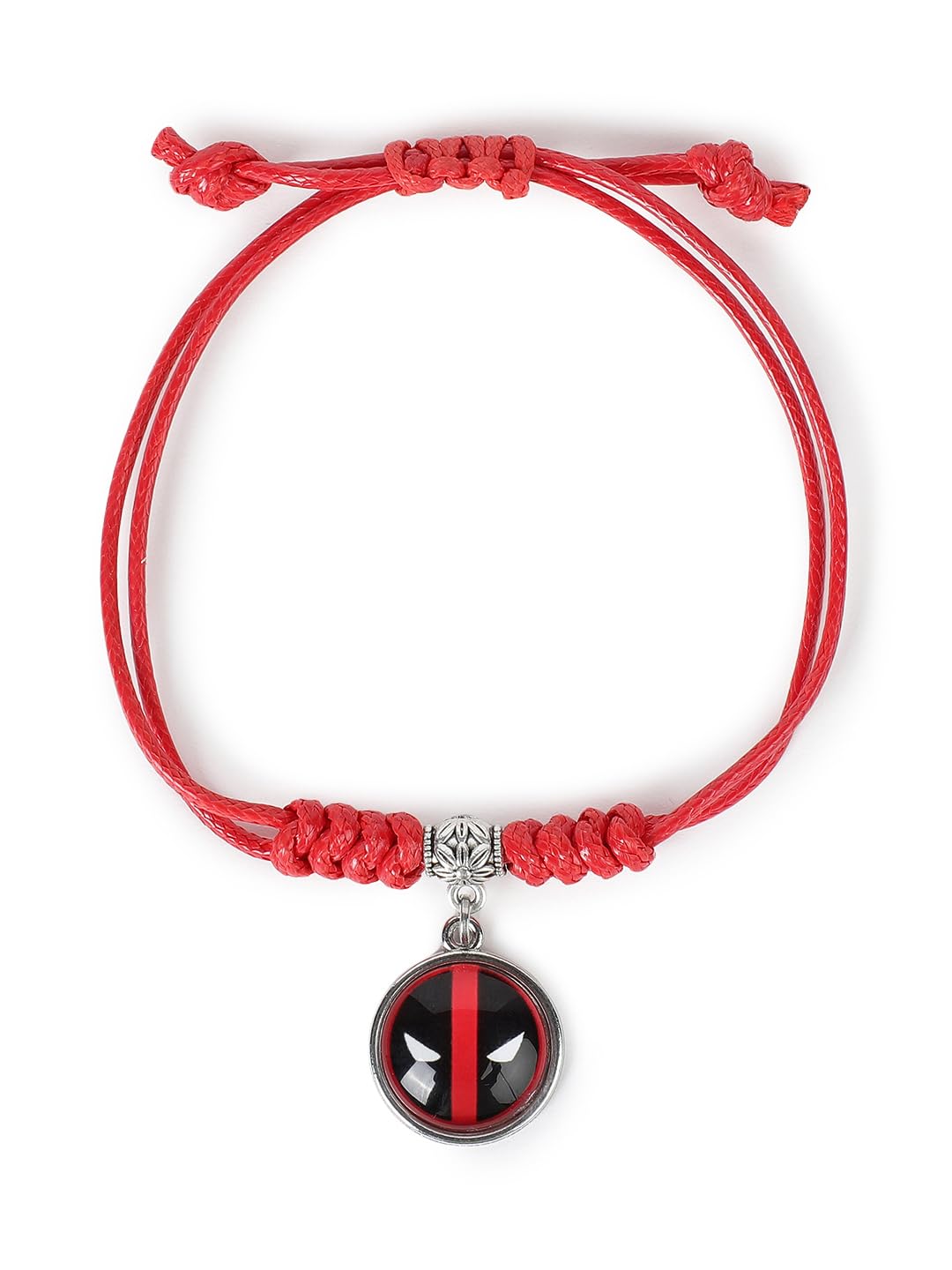El Regalo Kids Superhero/Cartoon Character Unisex Bracelets for Girls & Boys (Red Deadpool)