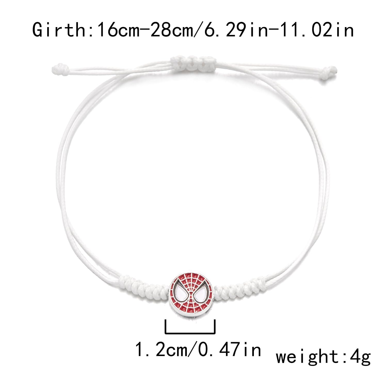 El Regalo 1PC Cute Kids Rakhis - Fancy Cartoon & Superhero Rakhi for Brother or Sister - Spiderman, Batman, Kitty - With Roli Chawal in Rakhi Box (White Spiderman)