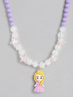El Regalo Cute Princess Beaded Necklace & Bracelet Jewelry Set for Girls/Kids/Toddlers | Mermaid Theme Party Dress Up Jewelry Set- Gift for Girls Kids