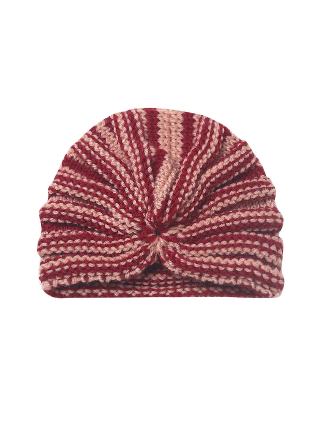 EL REGALO Unisex Kids Wool Beanie Red