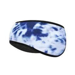 El Regalo 1 PC Ear Warmer Headband, Cozy Fleece Ski Ear Muff Stretch Winter Earmuff Headband Hair Band Running Headband for Girls, Boys, Men & Women (Batik Blue)