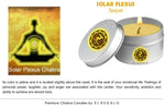 El Regalo Solar Plexus Chakra, Manipura Chakre Candles, Aromatherapy/Meditation Candles | Fragrances: Cinnamon