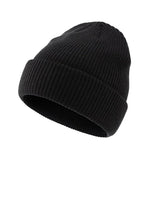 El Regalo Women's Self Design Woolen Beanie Black, Free Size