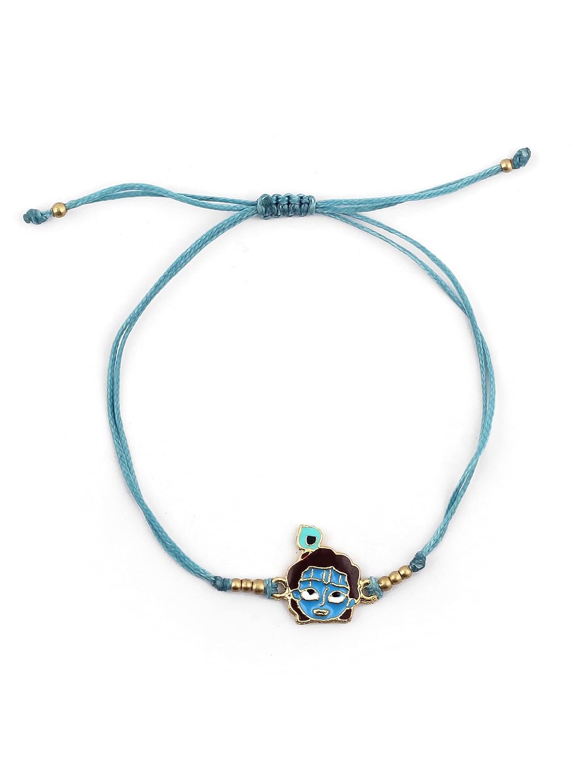 El Regalo Elegant Rakhi for Brother Religious Lord Rakhis for Bhaiya/Nephew Rakhi for Rakshabandhan Rakhi for Bhai (Lord Krishna Rakhi)