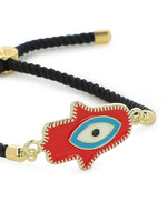 El Regalo Fancy 1PC Evil Eye Rakhi with Roli Chawal & Rakhi Message Card - Lucky Protection Rakhi to Avoid Negative Energies for Brother/Sister-in-Law/Niece or Nephew (Style-3)