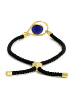 El Regalo Elegant 1PC Evil Eye Rakhi with shagun and Raksha Bandhan Message Card - Lucky Evil Eye Protection Rakhi to Avoid Negative Energies for Brother/Sister-in-Law/Niece or Nephew (Option-2)