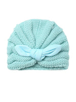 EL REGALO Unisex Kids Red & Blue Pack of 2 Beanie Caps