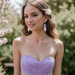 El Regalo Gorgeous Butterfly Wings Earrings - Handcrafted Colorful Austrian Crystal Hook Earrings for Women & Girls | Fantasy Fairy Dangle Earrings | Elegant Jewelry (Blue with Silver Finish)