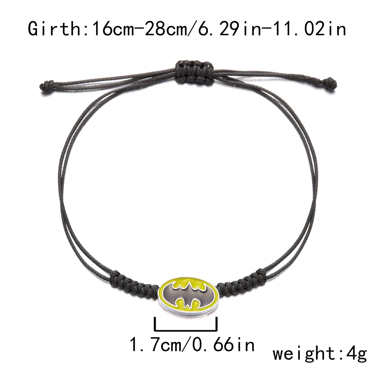 El Regalo 1PC Cute Kids Rakhis - Fancy Cartoon & Superhero Rakhi for Brother or Sister - Spiderman, Batman, Kitty - With Roli Chawal in Rakhi Box (Batman)