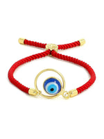 El Regalo Elegant 2 Evil Eye Rakhi Combo with shagun and Raksha Bandhan Card - Lucky Evil Eye Protection Rakhi to Avoid Negative Energies for Brother/Sister-in-Law/Niece or Nephew (Option-2)