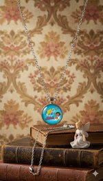 El Regalo Enchanted Tales Princess Pendant Necklace for Girls & Toddlers - Magical Character Jewelry for Birthdays, Parties & Gifting (Style-10)
