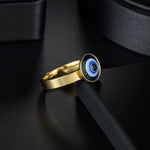 El Regalo Colorful Peacock Finger Ring for Girls & Women - Adjustable Statement Ring