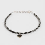 El Regalo 1 Leg Nazaria Charms Anklet - 1 PC Nazarbattu, Nazaria Fashion Anklets with Enameled Charms- Hamsa Hand, Star, Diamond for Women & Girls (Black Diamond Anklet)